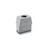 Capot 10A, Aluminium moulé sous pression, Alliage de zinc moulé, IP65, Sortie verticale, M25